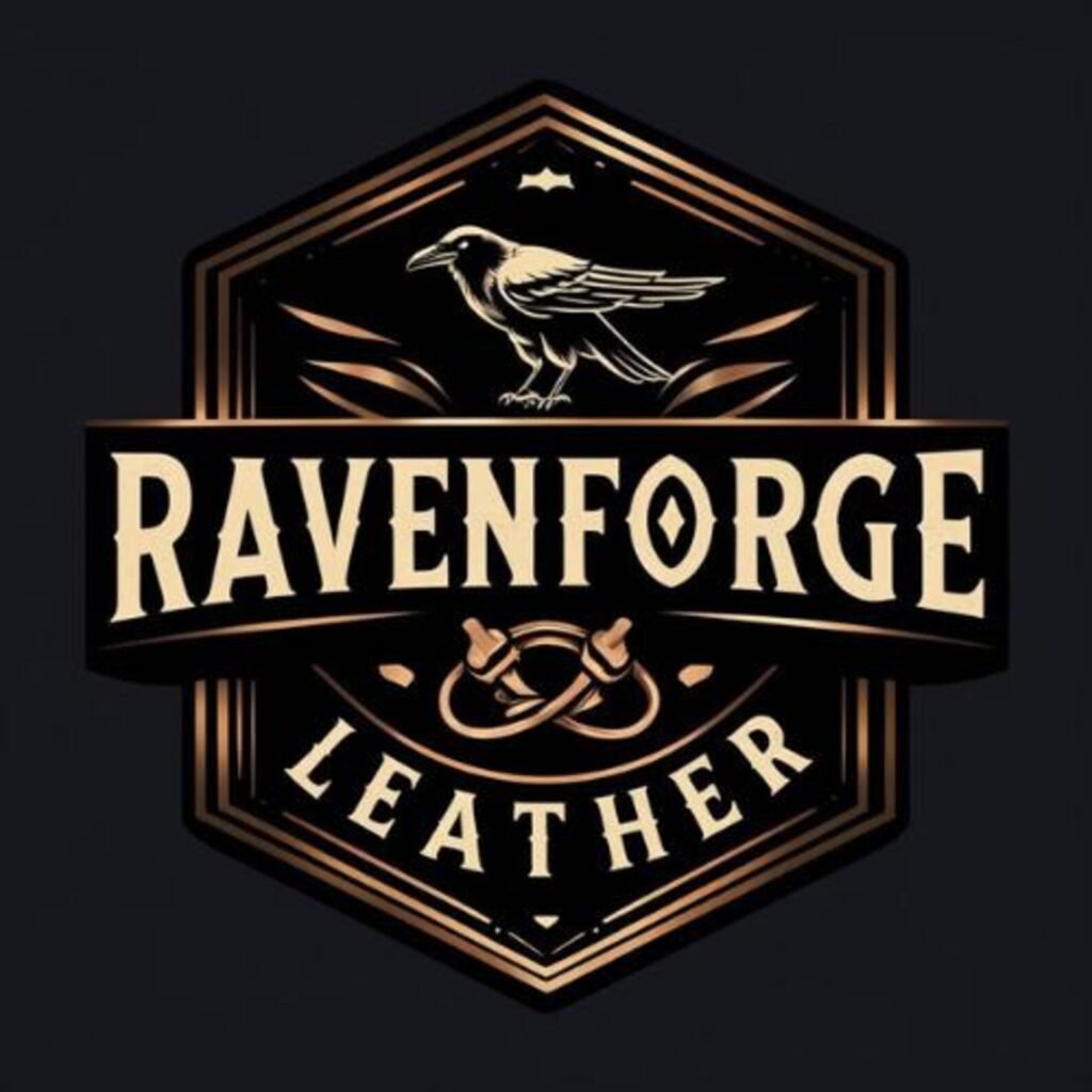 Ravenforge Leather Logo